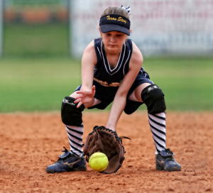 youth-softball-player-fielding-a-grounder